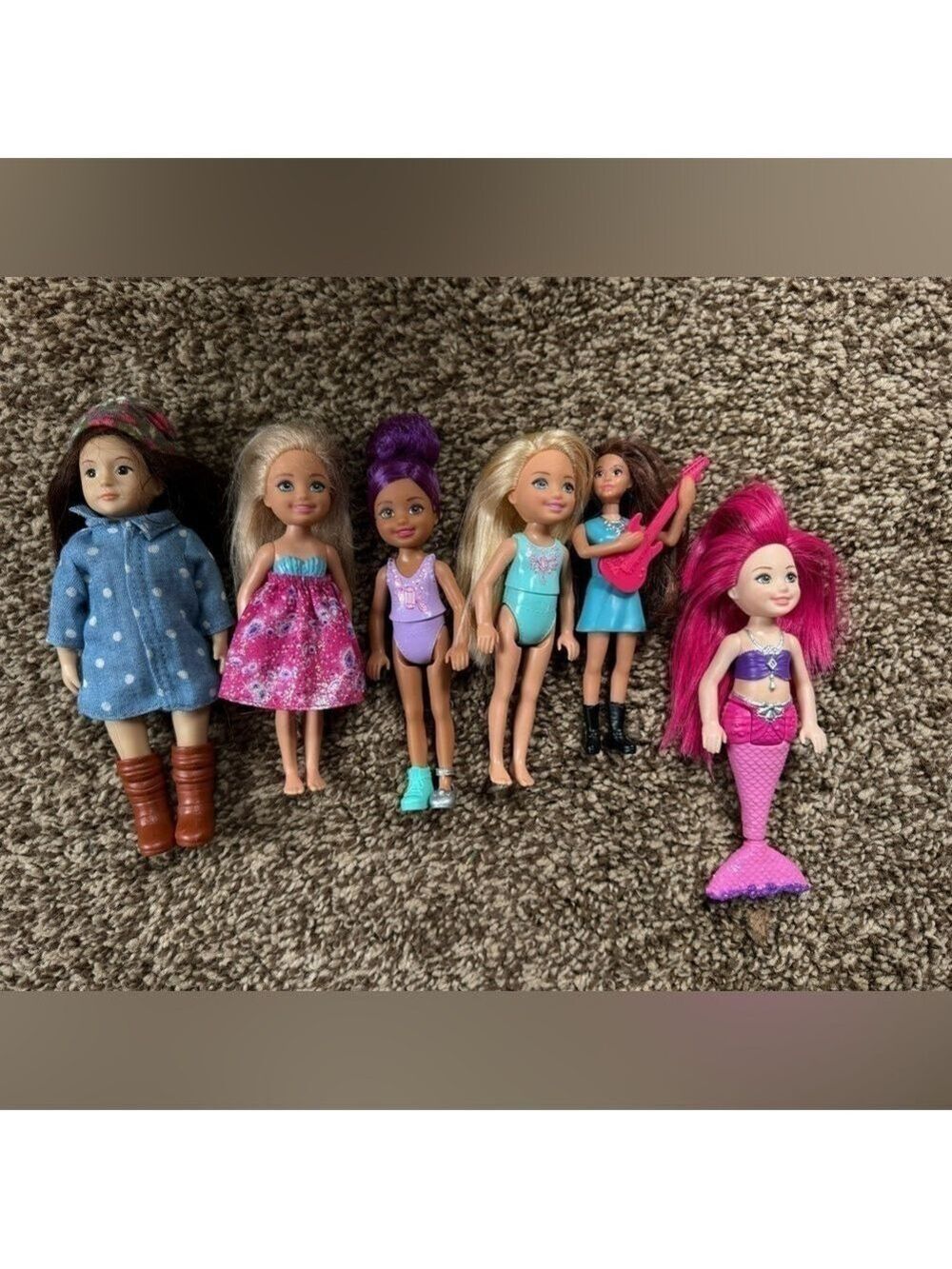 Mixed Play Dolls (6) - Picture 1 of 5